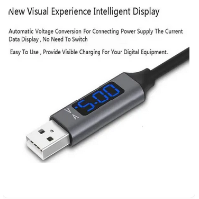 Cablu USB C cu Display Digital incarcare telefon mobil