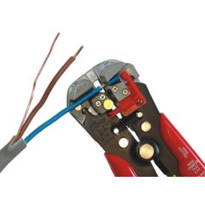 Cleste automat pentru dezizolat si taiat cabluri maner GALBEN