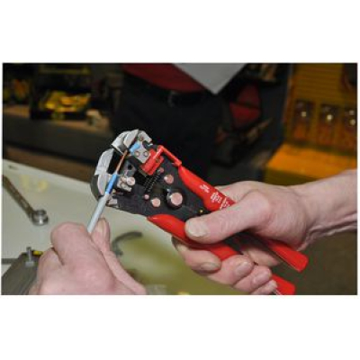 Cleste automat pentru dezizolat si taiat cabluri maner GALBEN