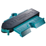 Contur din plastic Profilare Ecartament negru WolfCraft Mare