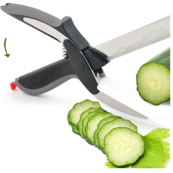 Cutit tip foarfeca pentru bucatarie