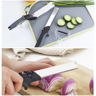 Cutit tip foarfeca pentru bucatarie