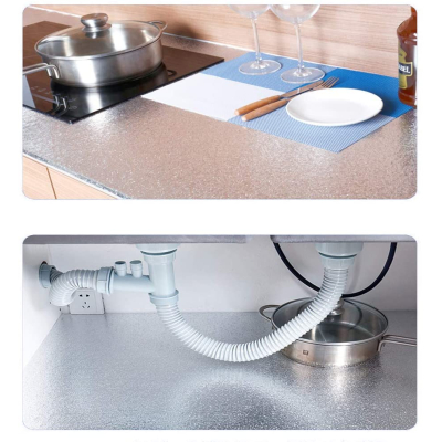 Folie Aluminiu Autoadeziva ARGINTIE Rezistenta 60x300 cm LY