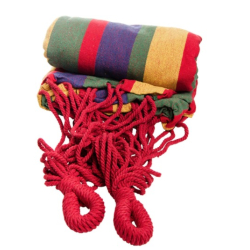 Hamac din bumbac 80x200 m ROSU