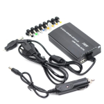 Incarcator Laptop Auto + Priza cu 8 MUFE Universale 12v / 220v  AX Incarcator Laptop Auto + Priza cu 8 MUFE Universale 12v / 220v  AX