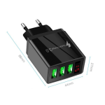 Incarcator Retea Quick Charge 3XUSB 3.0  Incarcator Retea Quick Charge 3XUSB 3.0