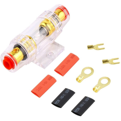 Kit 2 Cabluri AUDIO pentru Subwoofer cu Sigurante Putere maxima 1000W