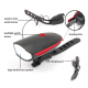 Kit 7588 lanterna pentru bicicletă cu Claxon reincarcabil prin USB