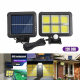 Proiector SOLAR 10W 6 CASETTE COB SL-F120  Senzor de lumina si miscare MK