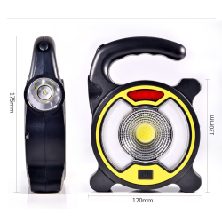 Lampa de Lucru ZJ-319-B COB LED 3W Reincarcabila Tub Luminos Semnalizare 