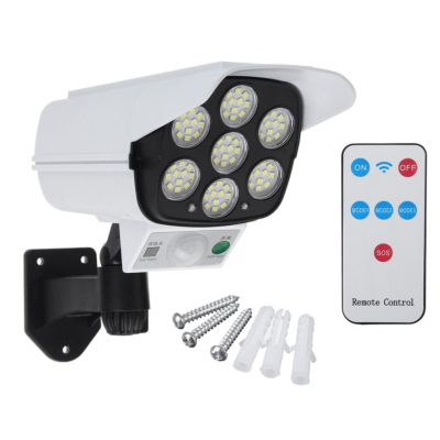 Lampa Solara tip Camera 77LED SMD Senzor de LUMINA + Telecomanda