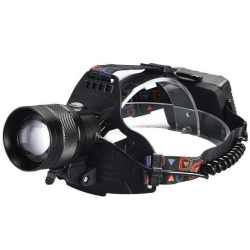 Lanterna de Cap cu Acumulator W634 Mare cu LED XHP50 Puternic