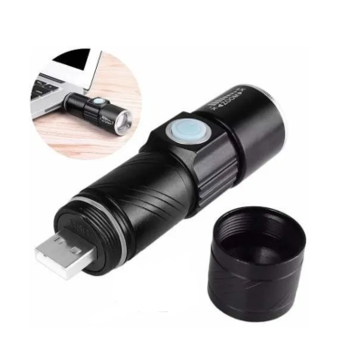 Lanterna LED cu Zoom si USB, ST-616 XL