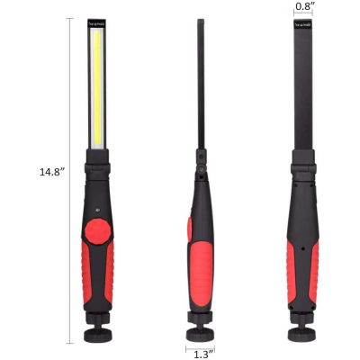 Lanterna mecanicului cu rotire 360 grade baza magnetica intensitate reglabila si incarcare usb RT55