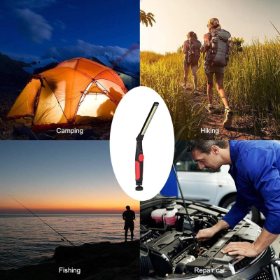 Lanterna mecanicului cu rotire 360 grade baza magnetica intensitate reglabila si incarcare usb RT55