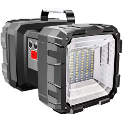 Lanterna Puternica cu Acumulator MXW844 2 Capete 55 LED, USB, Semnalizare Urgente