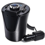 Modulator Bluetooth Auto ElektroStator BX6, FM, 2 x USB, Negru