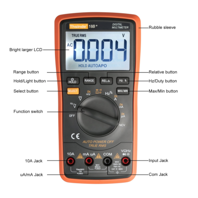 Multimetru Digital YI-2108 Auto Profesional Universal