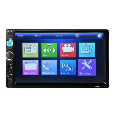 Player auto 7010B Touch screen 7" cu Bluetooth si USB Mp5