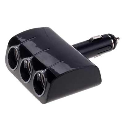 Priza auto 12V Olesson 1520 cu 3 intrari 120W negru