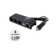 Priza auto Olesson 1525  120W 2 x USB 3 prize + port iesire bricheta