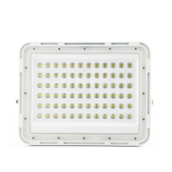 Proiector ALB Solar cu telecomanda 400W 75 LED cu LUPA