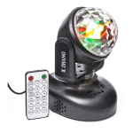 Proiector Disco LSY080 LED rotativ 360 cu telecomanda 