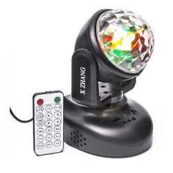 Proiector Disco LSY080 LED rotativ 360 cu telecomanda 