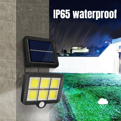 Proiector SOLAR 10W 6 CASETTE COB LF-1520  senzor de lumina si miscare