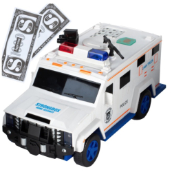 Pusculita Masina SALVARE Blindata cu PIN si Lumini electronica Pusculita Masina SALVARE Blindata cu PIN si Lumini electronica