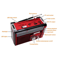 RADIO XB394BT portabil cu reglaj manual