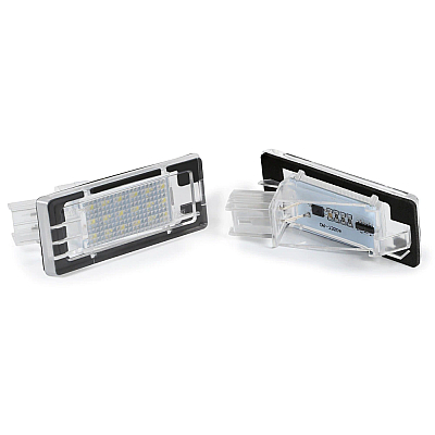 Set 2 x lampi numar LED ZL-II04 LED Dacia Duster 2010+