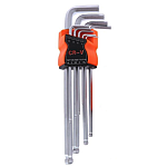 Set 9 chei hexagonale tip imbus cu capat sferic LUNGI 1.5-10mm Set 9 chei hexagonale tip imbus cu capat sferic LUNGI 1.5-10mm