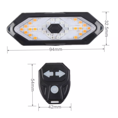 Semnalizare Bicicleta FY-1820 cu Telecomanda Wireless