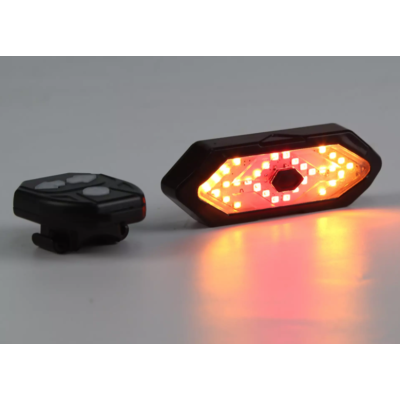 Semnalizare Bicicleta FY-1820 cu Telecomanda Wireless