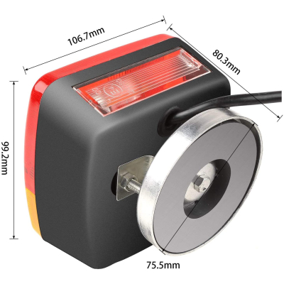 Semnalizator magnetic Remorca TIR cu 7 Pini si Becuri