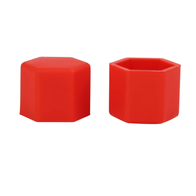 Set 20 capace prezoane 17" ROSII din Silicon pentru jante