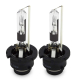 Set 2 becuri Xenon D2R White auto pentru far suport plastic 35W 6000K