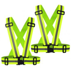 Set 2 Ham REFLECTORIZANT Reglabil Elastic Universal