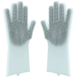 Set 2 manusi profesionale din silicon pentru spatal vase Set 2 manusi profesionale din silicon pentru spatal vase