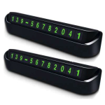 Set 2 Numar AUTO Parcare Temporara VERDE Set 2 Numar AUTO Parcare Temporara VERDE