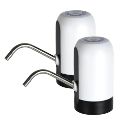 Set 2 Pompa electrica cu incarcare USB pentru bidoane apa