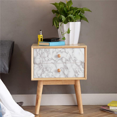 Set 3 X Autocolant Marmura ALBA 60 x 300 Autoadeziv Rezistent pentru Mobila BS