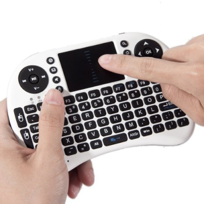 Tastatura Mini I8 Touchpad Alba
