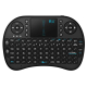 Tastatura Mini I8 Touchpad, Neagra