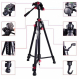 Trepied telescopic universal foto/video WT-3540
