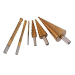 Trusa 3 FREZE in trepte si 3 BURGHII aurii