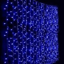 UB Instalatie 6005 ALBASTRA 264 LED 6x1m Tip Ploaie  Interconectabila Interior