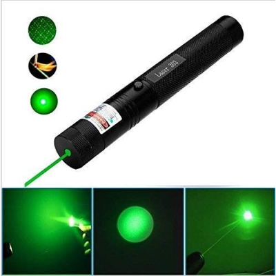 UB Laser Verde LED 303 Puternic cu RAZA 1KM 2 capete
