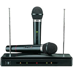 Set 2 Microfoane Herostar C05, 10 m, emisie FM 
